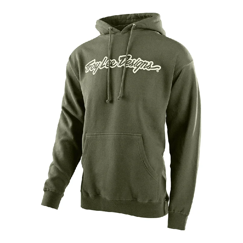 Timeless Rebel Pullover Hoodie Signature Army