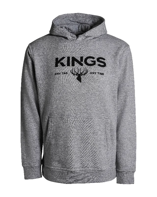 Minimal Classic Kings Logo Hoodie