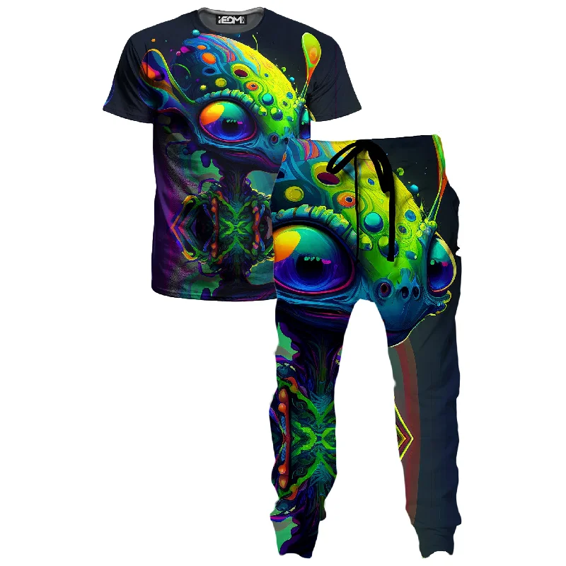 Smart Sleek Friendly Visitors T-Shirt and Joggers Combo