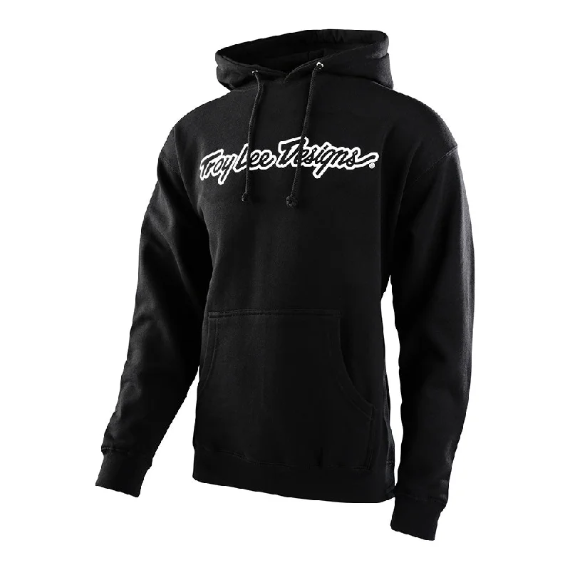 Urban Minimal Pullover Hoodie Signature Black