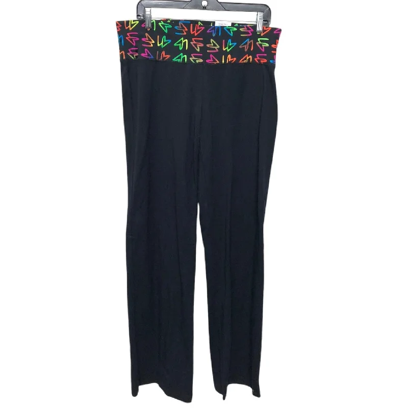 Relaxed Modern Athletic Leggings By Lane Bryant In Black, Size: 16