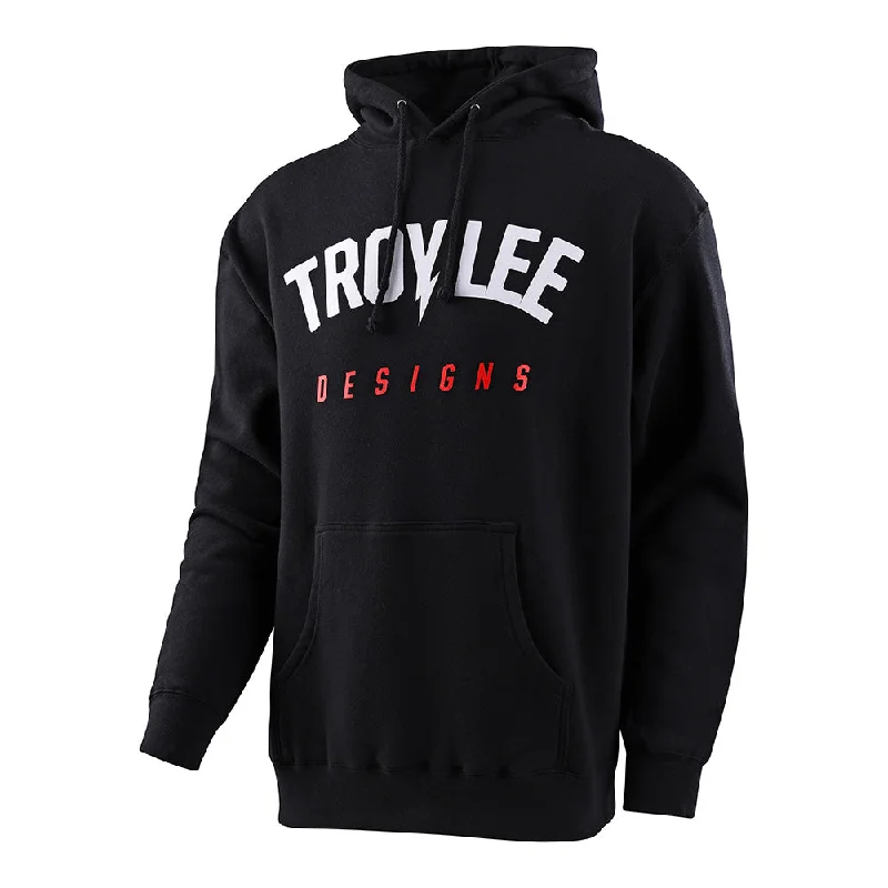 Modern Rebel Pullover Hoodie Bolt Black