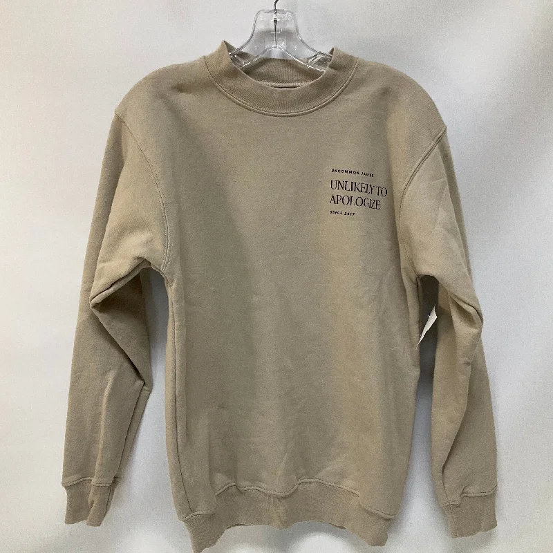 Effortless Classic Top Long Sleeve By Cmc In Cream, Size: S