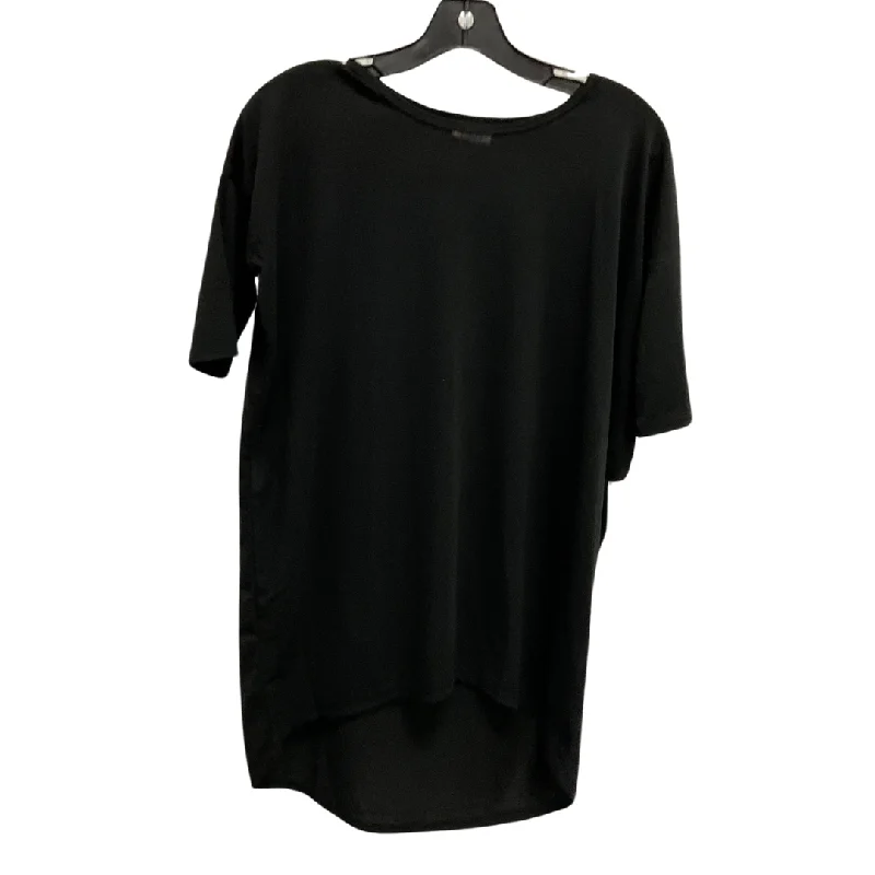 Rugged Rebel Top 3/4 Sleeve Basic By Lularoe In Black, Size: Xxs