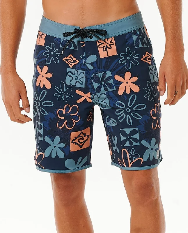 Edgy Luxe Rip Curl Mirage Owen SWC Boardshorts-Dark Navy