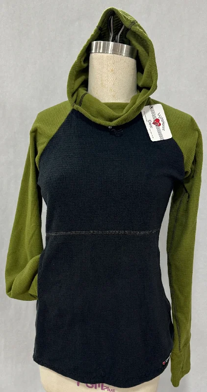 Urban Polished Men's Hoodie - Black w/ Olive sleeves & hood