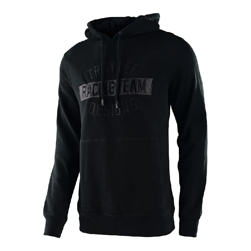 Sophisticated Rugged Pullover Hoodie Factory Black