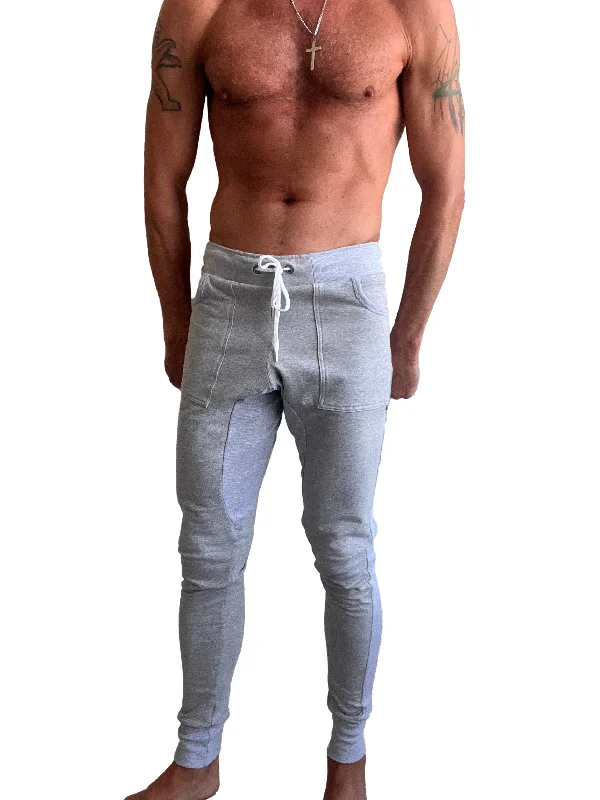 Contemporary Edge **Winter Edition** Luxury-Fleece Long Cuffed Jogger & Yoga Sweat Pants (Light Heather Grey) Contemporary Edge **Winter Edition** Luxury-Fleece Long Cuffed Jogger & Yoga Sweat Pants (Light Heather Grey)