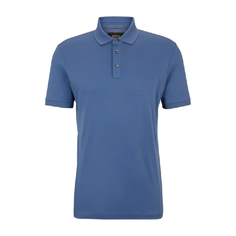 Contemporary Classic Regular-fit polo shirt in mercerized Italian cotton
