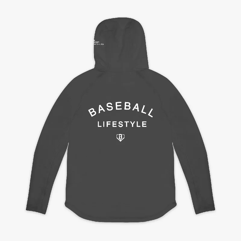 Polished Rugged Off-Field Hoodie V2 - Charcoal/White
