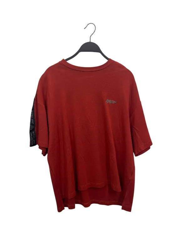 Retro Casual MYne MIHARA YASUHIRO/T-Shirt/S/Orange/Rayon/Graphic/