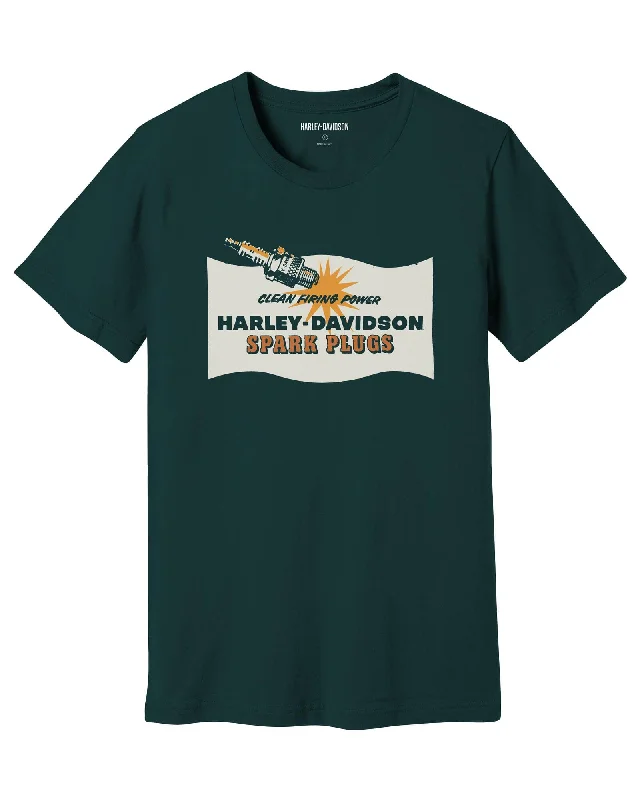 Vintage Cool Harley-Davidson Men's Milwaukee Tee, Green - 96063-23VM