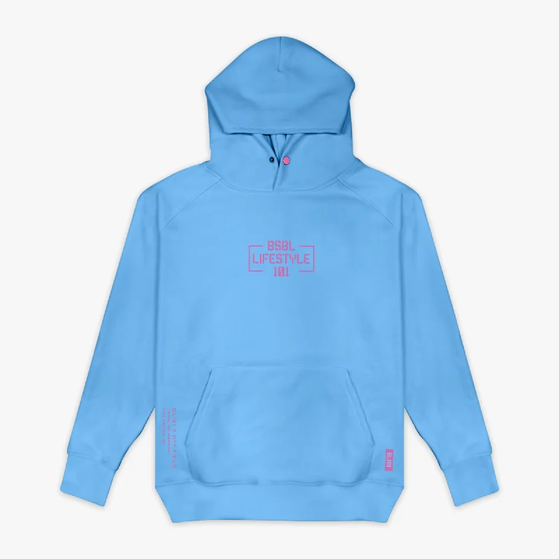 Classic Cool Off-Field Performance Hoodie - Cotton Candy Blue