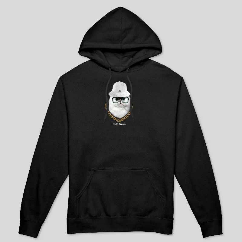 Relaxed Chic HELLA FRESH MEN'S HOODIE