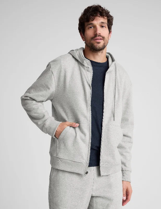 Rugged Luxe Every Body Zip Front Hoodie
