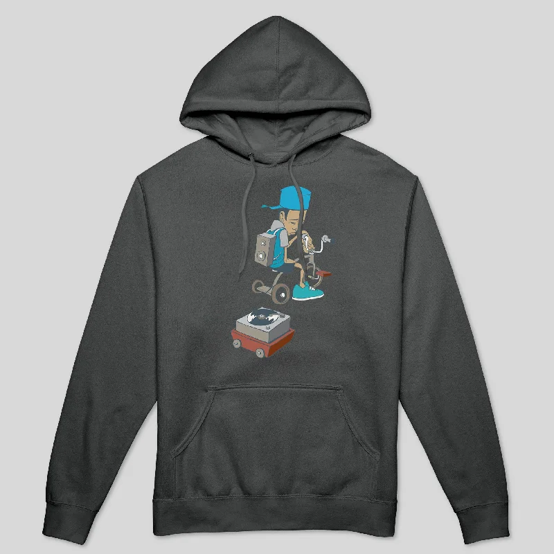 Retro Smart BEAT CYCLE MEN'S HOODIE