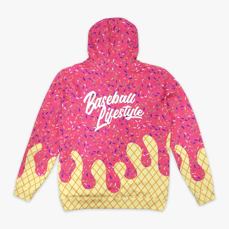 Heritage Edge Ice Cream Hoodie - Strawberry