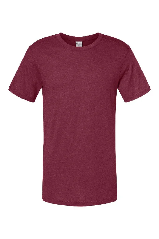 Retro Street Augusta Sportswear Mens Short Sleeve Crewneck T-Shirt - Heather Maroon - Closeout Retro Street Augusta Sportswear Mens Short Sleeve Crewneck T-Shirt - Heather Maroon - Closeout