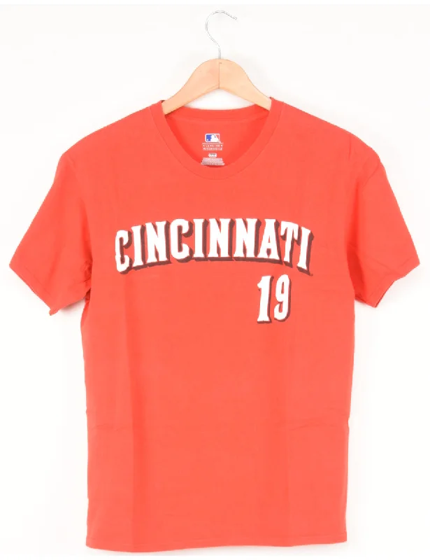 Chic Relaxed MLB Cincinnati 19 Sports T-shirt - M