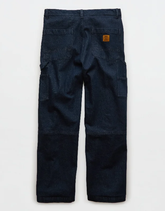 Rugged Luxe Timberland x AE Wide-Leg Denim Work Pant
