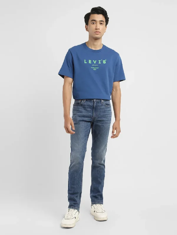 Monochrome Minimal Men's 511 Mid Indigo Slim Fit Jeans