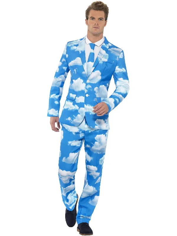 Monochrome Chic Sky High Stand Out Suit