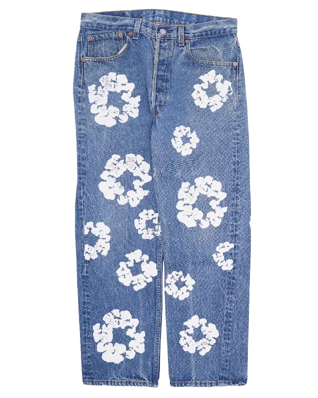 Polished Minimal Levi's Cotton Wreath Jeans