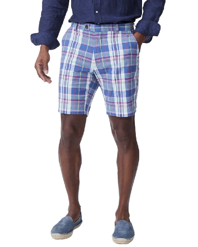 Relaxed Cool J.McLaughlin Plaid Oliver Short