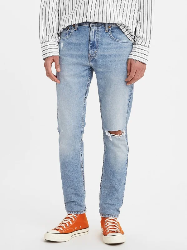 Retro Smart 512 Slim Taper Fit Light Indigo Worn In Jeans