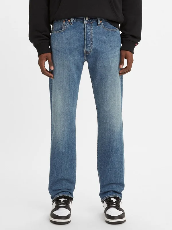 Timeless Urban 501 Original Medium Indigo Worn In Jeans