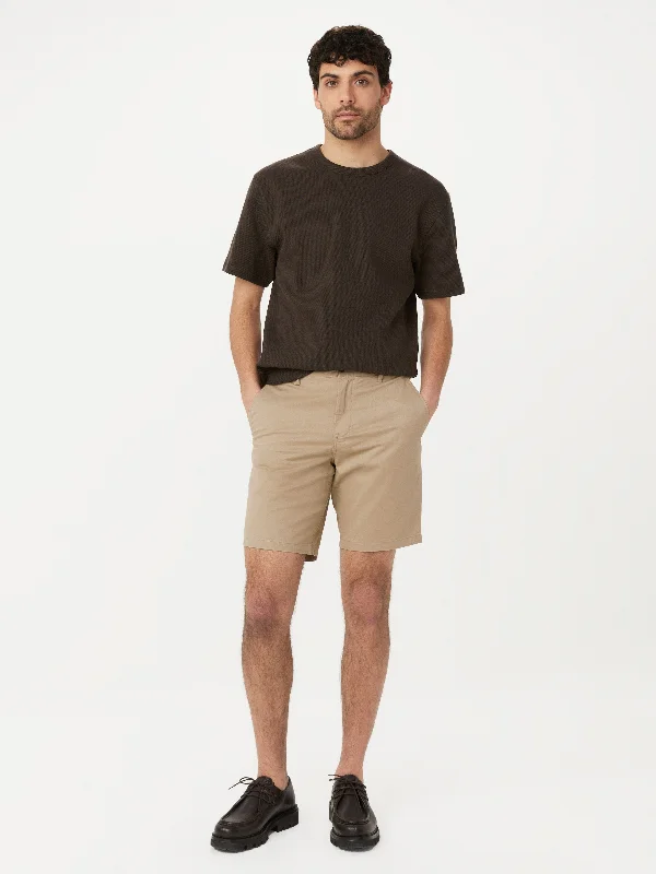 Understated Luxury Winter Jackets The Brunswick 9in Short in Sand Dune