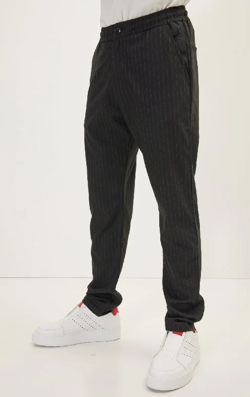 Modern Relaxed Fashion Tops Pants - Casual - Black Anthracite