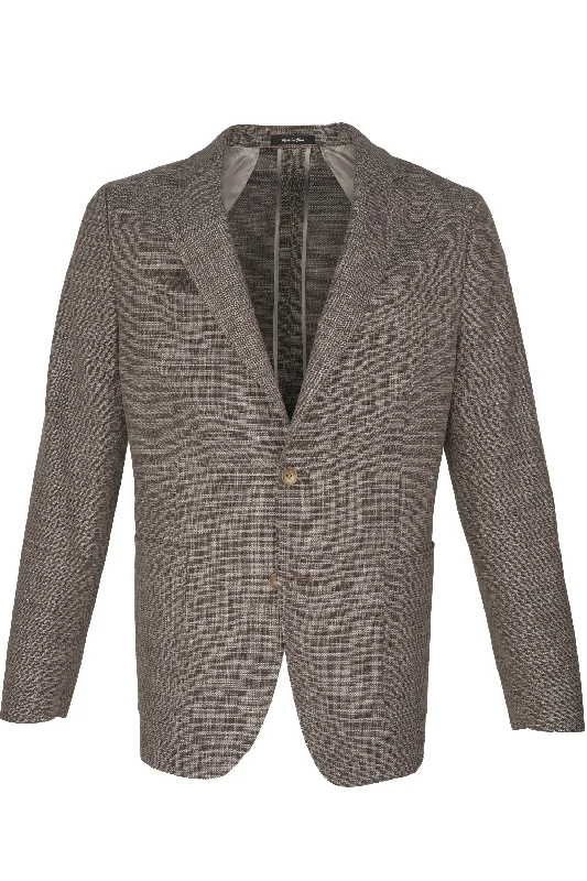 Polished Rugged Travel Wardrobe Paul Betenly Sport Coat Brown