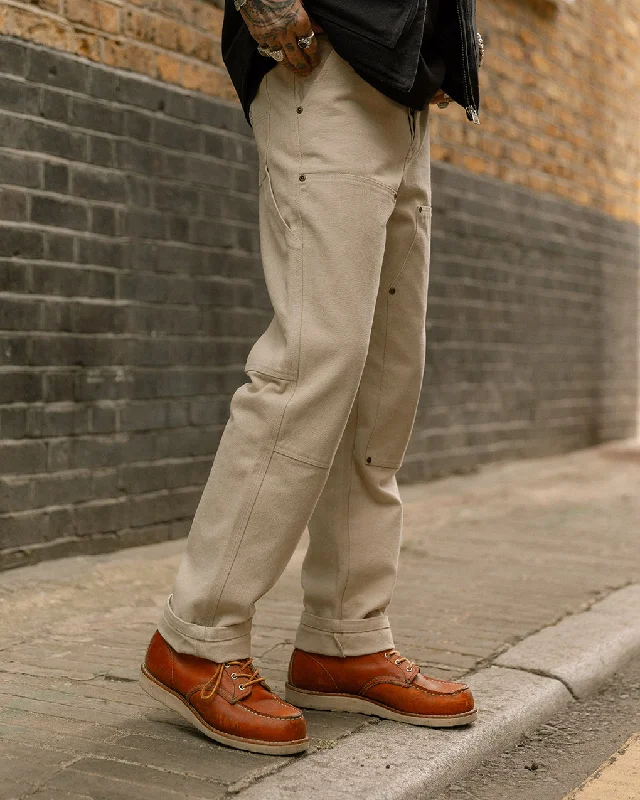 Urban Luxe Casual Button-ups 304 Albion Carpenter Pant - Bone