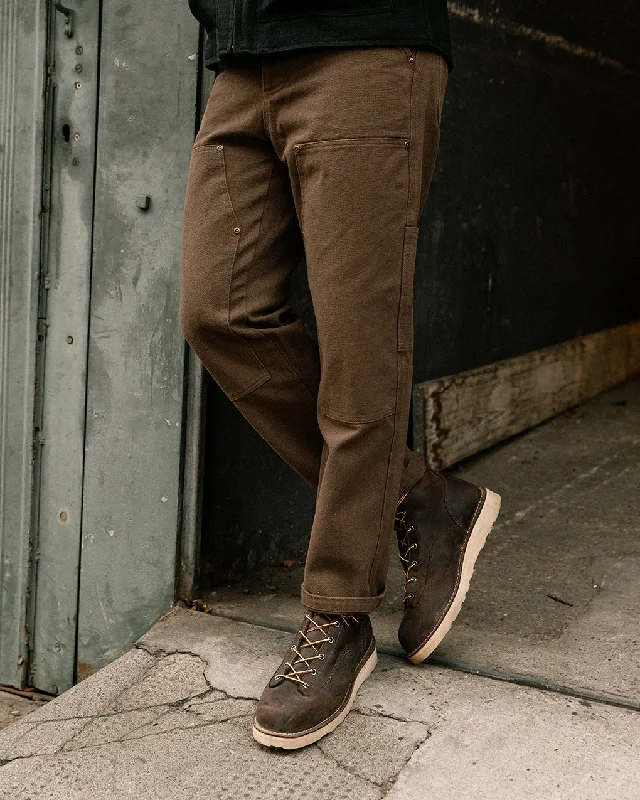 Retro Monochrome Smart Wear 304 Albion Carpenter Pant - Caribou