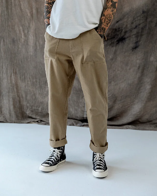 Casual Rebel Lightweight Tops 304 Service Fatigue Pants - Sand