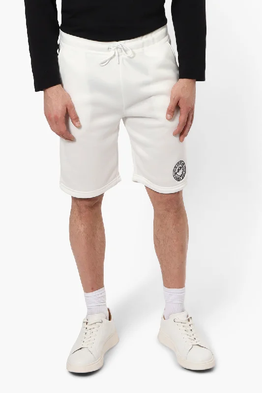 Minimal Timeless Formal Shirts Canada Weather Gear Tie Waist Core Shorts - White