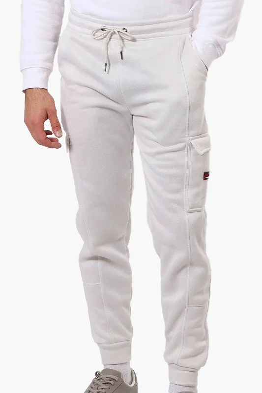 Contemporary Street Casual Attire Canada Weather Gear Tie Waist Cargo Joggers - Stone Contemporary Street Casual Attire Canada Weather Gear Tie Waist Cargo Joggers - Stone