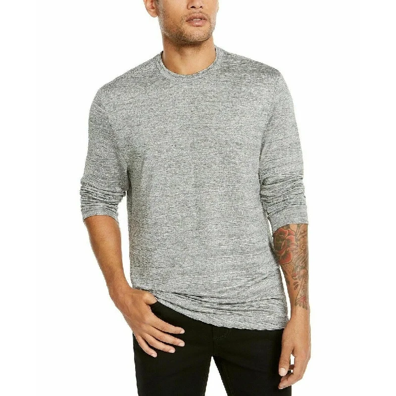 Smart Urban Lightweight Fabrics Alfani Men's Crinkle Stretch Long Sleeve Silver Size Large Smart Urban Lightweight Fabrics Alfani Men's Crinkle Stretch Long Sleeve Silver Size Large