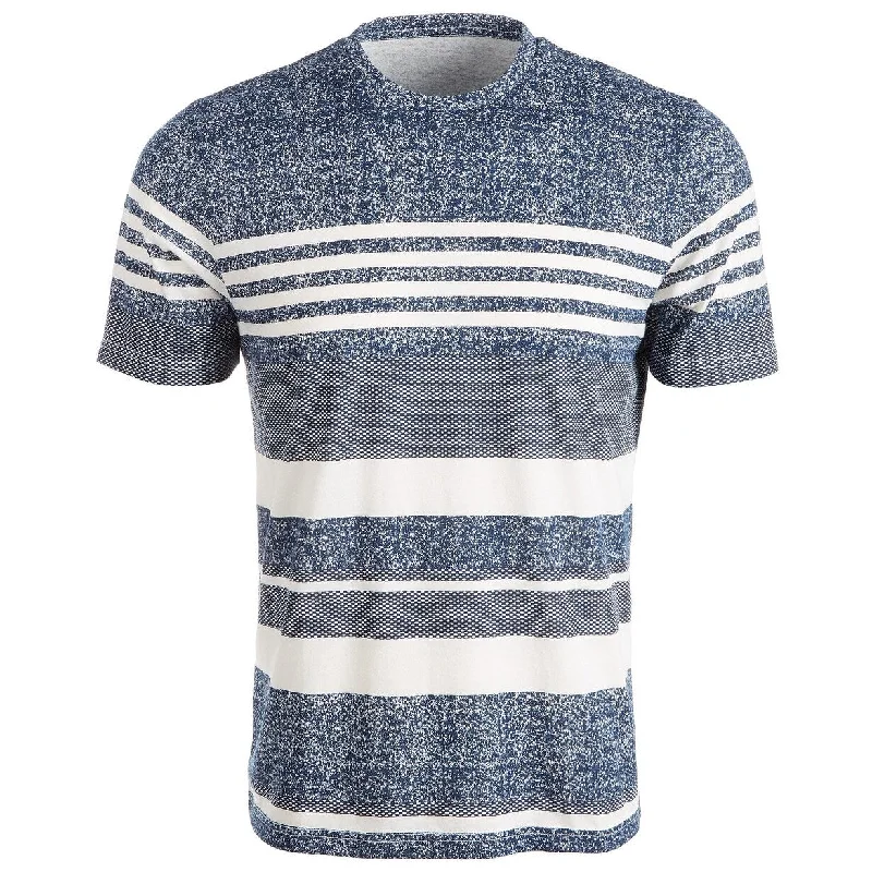 Chic Smart Outdoor Apparel American Rag Men's Printed T-Shirt Navy Size Large