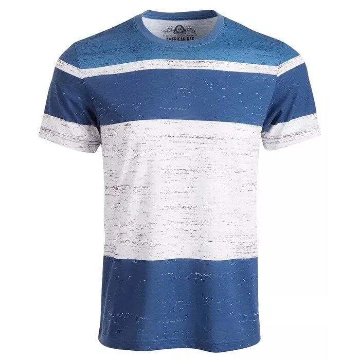 Monochrome Minimal Sporty Wear American Rag Men's Textured Colorblocked T-Shirt Navy Size X-Large Monochrome Minimal Sporty Wear American Rag Men's Textured Colorblocked T-Shirt Navy Size X-Large