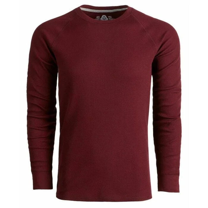 Chic Heritage Weekend Gear American Rag Men's Thermal Shirt Red Size Small