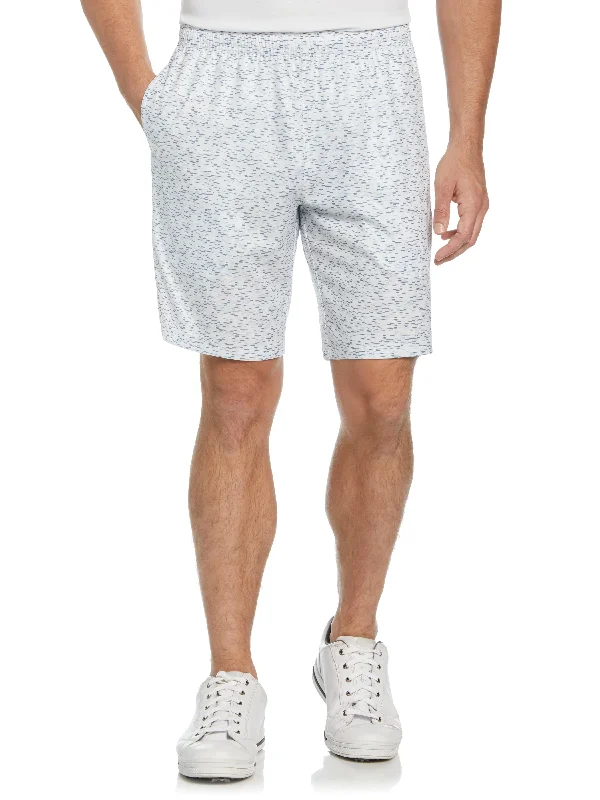 Smart Contemporary Modern Basics Men's Athletic Printed Tennis Short