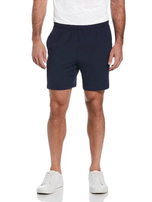 Modern Minimal Layered Styles Men's Athletic Tennis Short