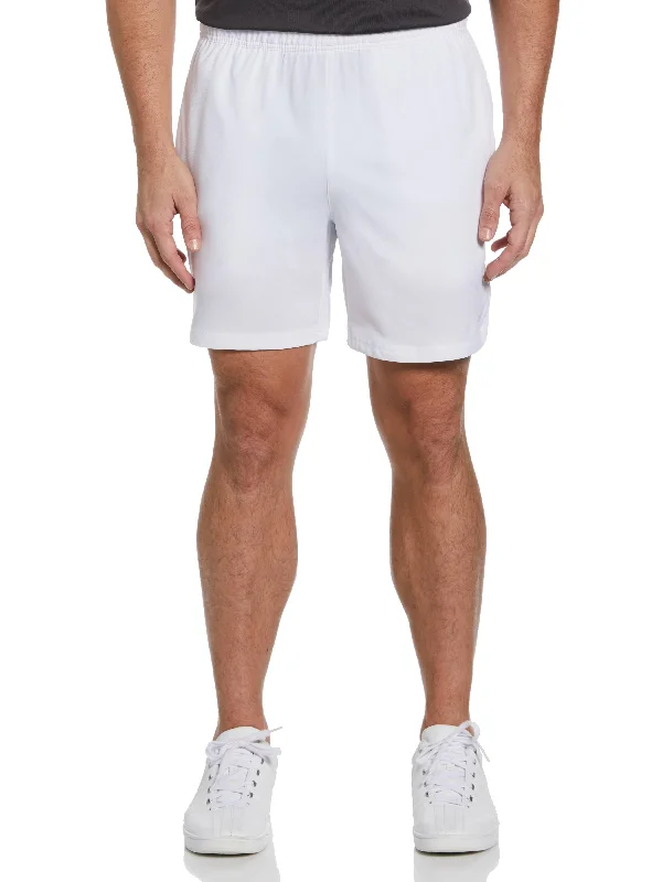 Contemporary Rugged Bold Colors Men's Athletic Tennis Short