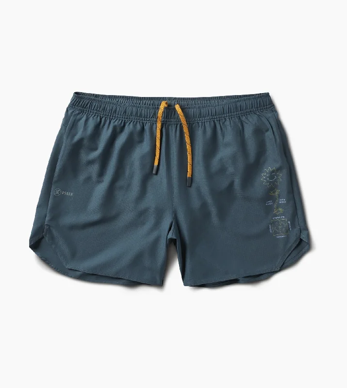Contemporary Minimal Street Outfit Baja Shorts 5"