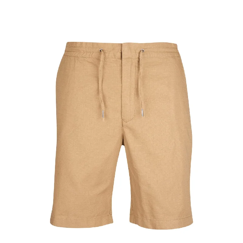 Chic Classic Lightweight Fabrics Barbour Roller Ripstop Shorts Sand