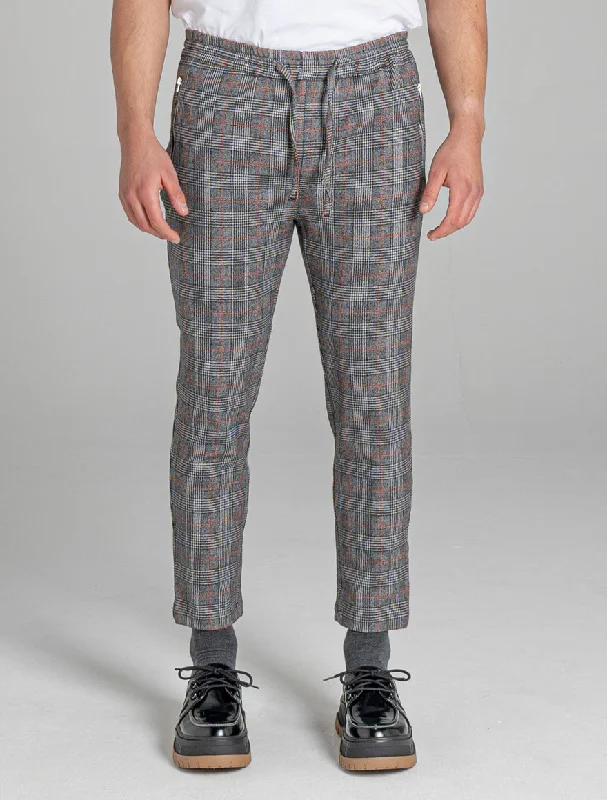 Retro Edge Active Styles TRENTO CHECK TAILORED MEN'S TROUSER | CROCODILE