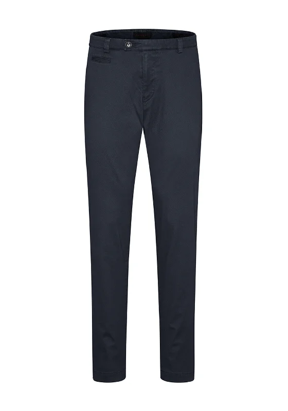 Relaxed Cool Smart Wear Bugatti Flexcity Chinos, Navy