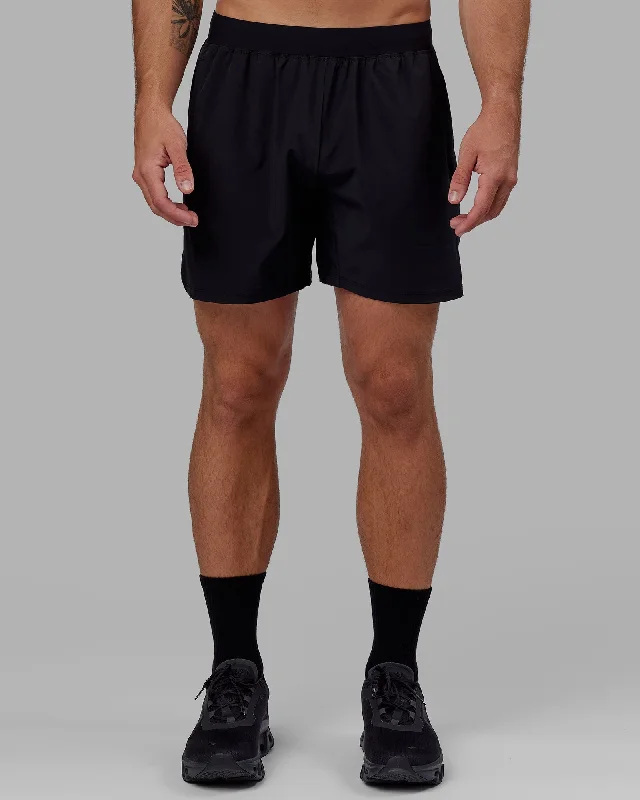 Sophisticated Luxe Comfort Jackets Challenger 6" Performance Shorts - Black